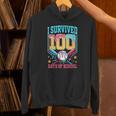 I Survived 100 Days Of School Baseball Drip Students Teacher Unisex Hoodie I Survived 100 Days Of School Baseball Drip Students Teacher Unisex Hoodie