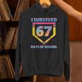 I Survived 67 Days Of School Baseball Trend For Boys Girls Unisex Hoodie