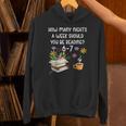 Teacher 67 Six Seven Meme Reading 6-7 Book Lover Unisex Hoodie