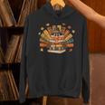 Thanksgiving Turkey Reading Book Fall Season Teacher Costume Unisex Hoodie