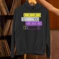 Threadless Grey Sky Chai Nonbinary Pride Book Stack Graphic Unisex Hoodie