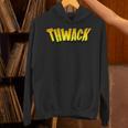 THWACK Vintage Retro Comic Book Unisex Hoodie