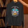 Tie-Dye Messy Bun Skull I Like My Books Spicy & My Coffee Unisex Hoodie Tie-Dye Messy Bun Skull I Like My Books Spicy & My Coffee Unisex Hoodie