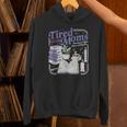 Tired Moms Book Club Retro Coffee Reader Unisex Hoodie