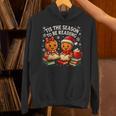 ’Tis The Season To Be Reading Book Lover Unisex Hoodie