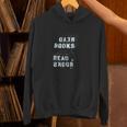 Trendy Read Books Stencil Spray Paint Unisex Hoodie