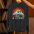 Unearth a Story Summer Reading 2026 Vintage Book Rainbow Unisex Hoodie Unearth a Story Summer Reading 2026 Vintage Book Rainbow Unisex Hoodie