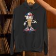 USA Patriotic Baseball Ice Cream Cone Freedom Unisex Hoodie USA Patriotic Baseball Ice Cream Cone Freedom Unisex Hoodie