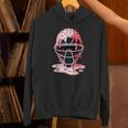Valentine Baseball Catcher Mask Ice Cream Drip Tee For Boys Unisex Hoodie