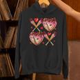 Valentines Day Drip Heart Baseball XOXO Boys Kids Men Sport Unisex Hoodie Valentines Day Drip Heart Baseball XOXO Boys Kids Men Sport Unisex Hoodie