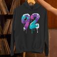 Vintage Baseball 92 Number Unisex Hoodie Vintage Baseball 92 Number Unisex Hoodie