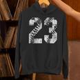 Vintage Baseball Number 23 Jersey Player Uniform Unisex Hoodie Vintage Baseball Number 23 Jersey Player Uniform Unisex Hoodie