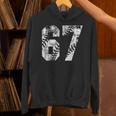 Vintage Baseball Number 67 Jersey Player Uniform Unisex Hoodie