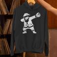 Vintage Dabbing Santa Christmas Baseball Xmas Costume Unisex Hoodie