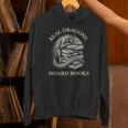 Vintage Dragons & Books Dark Academia Librarian Unisex Hoodie