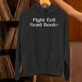 Vintage Fight Evil Read Books Retro Goth Emo Punk Gothic Unisex Hoodie Vintage Fight Evil Read Books Retro Goth Emo Punk Gothic Unisex Hoodie