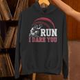 Vintage Humor Baseball Apparel Run I Dare You Unisex Hoodie Vintage Humor Baseball Apparel Run I Dare You Unisex Hoodie