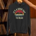 Vintage Retro It's a Good Day To Read Book Reading Lovers Unisex Hoodie