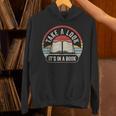 Vintage Retro Take A Look It's In A Book Bookworm Reading Unisex Hoodie Vintage Retro Take A Look It's In A Book Bookworm Reading Unisex Hoodie