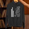 When I Think About Books I Touch My Shelf Reading T-Shirt Unisex Hoodie
