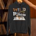 Wild About Reading Animals And Book Lovers Teacher Kids Unisex Hoodie Wild About Reading Animals And Book Lovers Teacher Kids Unisex Hoodie