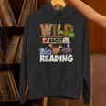Wild About Reading Book Lover Bookworm Library Day Unisex Hoodie