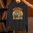 Wild About Reading Cheetah Book Leopard Print Kids Boys Girl Unisex Hoodie