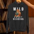 Wild About Reading Love Books Nerd Bookworm Librarian Unisex Hoodie