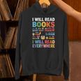 I Will Read Books On A Boat With a Goat On Train Book Lover Unisex Hoodie I Will Read Books On A Boat With a Goat On Train Book Lover Unisex Hoodie