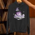 Witch Ghost Cat Skull Magic Books Unisex Hoodie