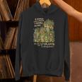 Women's Book & Plant Lover Reading Gardening She Also Need Plants Unisex Hoodie