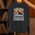 Women's Book Mom Dog Lover Paws And Pages Forever Unisex Hoodie