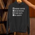 Women's Drink Coffee Read Book Take Naps Books Pajamas Unisex Hoodie Women's Drink Coffee Read Book Take Naps Books Pajamas Unisex Hoodie