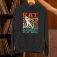 Women's Eat Sleep Baseball Repeat Vintage Player Sport Lover Retro Unisex Hoodie Women's Eat Sleep Baseball Repeat Vintage Player Sport Lover Retro Unisex Hoodie