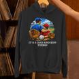 Women's Father Son Baseball Father's Day Unisex Hoodie Women's Father Son Baseball Father's Day Unisex Hoodie