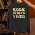 Women's Library Book Fair Vibe Groovy Retro School Reading Nostalgic Unisex Hoodie