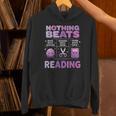 Women's Nothing Beats Reading Rock Paper Scissors Book Lover Unisex Hoodie Women's Nothing Beats Reading Rock Paper Scissors Book Lover Unisex Hoodie