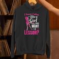 Women's Play Like A Girl Softball Baseball Girls Unisex Hoodie