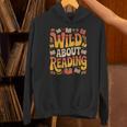 Women's Wild About Reading Zoo Animals For Bookworm Book Reader Unisex Hoodie