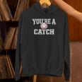 You'Re A Catch Baseball Pun Heart Kids Boys Valentines Unisex Hoodie You'Re A Catch Baseball Pun Heart Kids Boys Valentines Unisex Hoodie