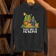 Zoo Animals Wild About Reading Books Reader Lover Librarian Unisex Hoodie