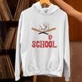 100 Days Of School Baseball 100 Days Smarter Boys Student Unisex Hoodie 100 Days Of School Baseball 100 Days Smarter Boys Student Unisex Hoodie