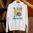 100 Days Smarter Teacher Student Books 100th Day Of School For Men Women Kids Unisex Hoodie 100 Days Smarter Teacher Student Books 100th Day Of School For Men Women Kids Unisex Hoodie