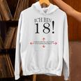 18th Birthday Party Guest Book 18 Years 2001 Unisex Hoodie