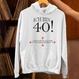 40th Birthday Party Guest Book 40 Years 1979 Unisex Hoodie