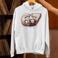 6 7 Six Seven American Baseball Graphic Unisex Hoodie 6 7 Six Seven American Baseball Graphic Unisex Hoodie