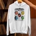 Animorphs Split Face Character Colorful Grid Book Series Unisex Hoodie