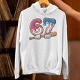 Baseball 67 Kids Ice Cream Drip Six Seven Youth Boys Unisex Hoodie
