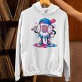Baseball Drip 8th 8 Year Old Birthday Boys Pitcher Player Unisex Hoodie