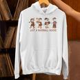 Baseball Goose Baseball Silly Goose Game Day Sports Unisex Hoodie Baseball Goose Baseball Silly Goose Game Day Sports Unisex Hoodie
